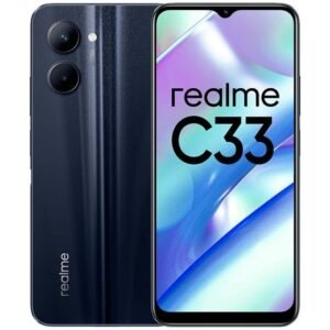 realme C33 4+64GB Smartphone, Écran Complet de 6,5 Pouces, Méga Batterie de 5 000 mAh, Chargement Rapide 10W, Appareil Photo de 50 MP avec AI, Double Sim, Android 12