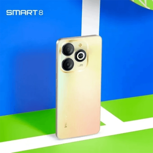 Infinix smart8 128gb ram4