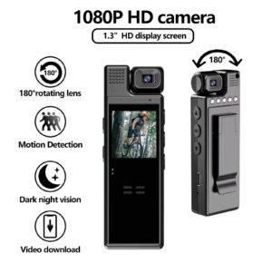 Caméra Espion - Mini Body Camera -1080P HD